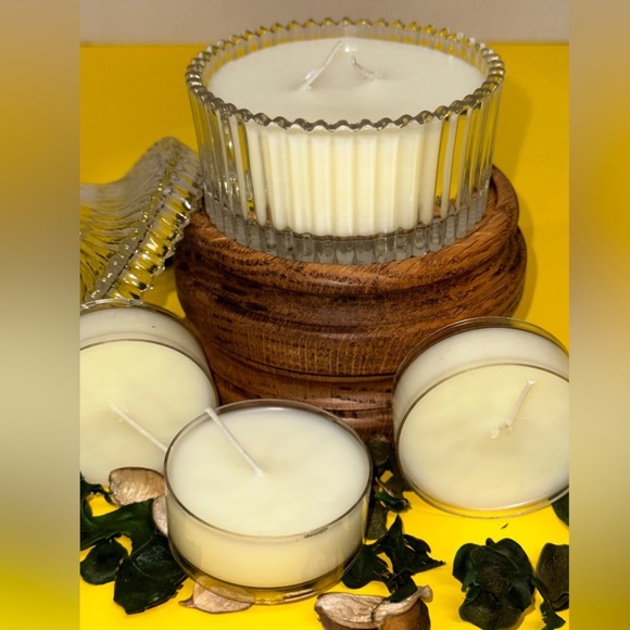 Pear Knockout Set, Fuzzy Patchouli, and White Pumpkin Mahogany. - Picture 6 of 7